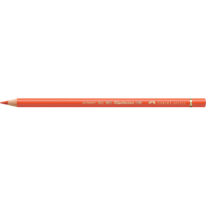 Matite colorate permanenti Faber Castell Polychromos mina 3,8 mm conf. 6 pezzi - arancione cadmio scuro - 110115