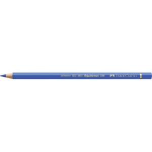 Matite colorate permanenti Faber Castell Polychromos mina 3,8 mm conf. 6 pezzi - oltremare - 110120
