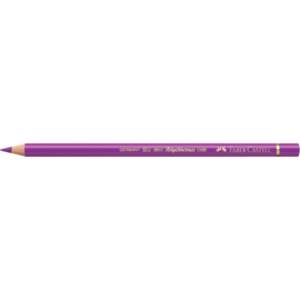 Matite colorate permanenti Faber Castell Polychromos mina 3,8 mm conf. 6 pezzi - cremisi - 110134