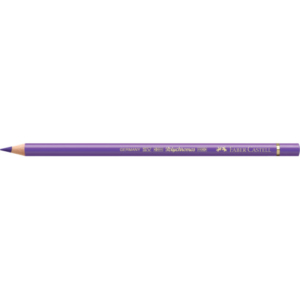 Matite colorate permanenti Faber Castell Polychromos mina 3,8 mm conf. 6 pezzi - viola - 110138