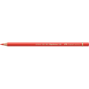 Matite colorate permanenti Faber Castell Polychromos mina 3,8 mm conf. 6 pezzi - rosso cadmio scuro - 110117