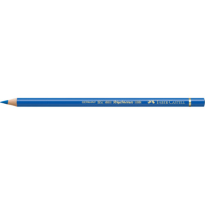 Matite colorate permanenti Faber Castell Polychromos mina 3,8 mm conf. 6 pezzi - blu cobalto verdastro - 110144