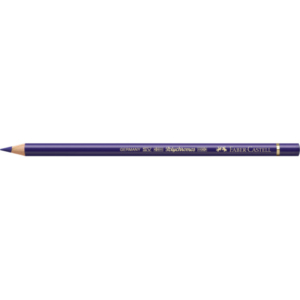 Matite colorate permanenti Faber Castell Polychromos mina 3,8 mm conf. 6 pezzi Faber-Castell malva - 110249