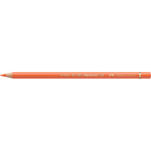 Matite colorate permanenti Faber Castell Polychromos mina 3,8 mm conf. 6 pezzi - arancione trasparente - 110113
