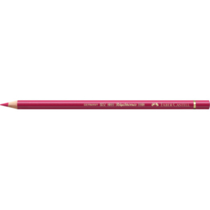 Matite colorate permanenti Faber Castell Polychromos mina 3,8 mm conf. 6 pezzi - rosa carminio - 110127