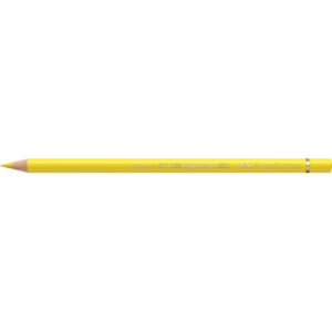 Matite colorate permanenti Faber Castell Polychromos mina 3,8 mm conf. 6 pezzi - giallo cromo chiaro - 110106