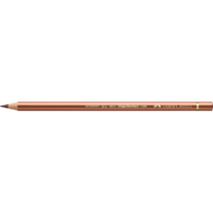 Matite colorate permanenti Faber Castell Polychromos mina 3,8 mm conf. 6 pezzi - rame - 110252