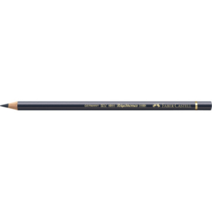 Matite colorate permanenti Faber Castell Polychromos mina 3,8 mm conf. 6 pezzi - grigio freddo VI - 110235