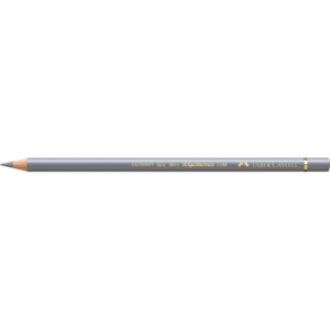 Matite colorate permanenti Faber Castell Polychromos mina 3,8 mm conf. 6 pezzi - grigio freddo III - 110232