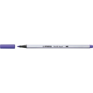 Pennarello Stabilo Pen 68 brush - punta a pennello - M 1 mm viola 568/55