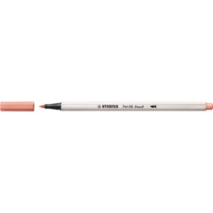 Pennarello Stabilo Pen 68 brush - punta a pennello - M 1 mm rosa chiaro 568/26