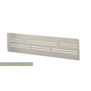 Modesty Panel Metal Artexport Presto Venere Plus sp. 15 mm 148x30 cm grigio allluminio - BMAD16+BOAC-AA