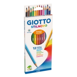 Matite colorate GIOTTO Stilnovo assortiti Astuccio da 12 - F256500