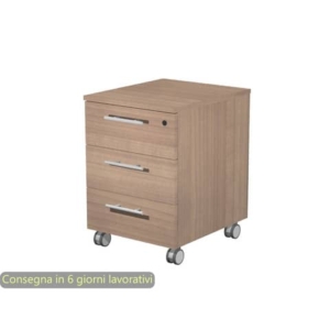 Cassettiera 3 cassetti ciliegio arabis 41,8x52xH.61,5 cm fornita montata linea Presto Artexport - 90019/K