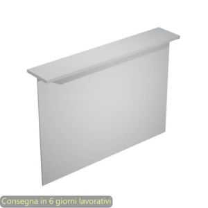 Sopralzo reception lineare grigio 160x30xH.115 cm per scrivania linea Presto Artexport - RB-160/9