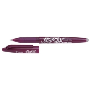 Penna a sfera cancellabile Pilot Frixion Ball punta 0,7 mm rosso vino 6859