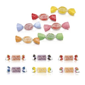 Caramelle Gelées Baratti&Milano Giada assortite 6 gusti frutta - sacchetto 500 g - 01-0042