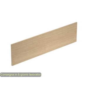 Pannello divisorio + staffe supporto per bench rovere 160x40 cm in melaminico linea Bridge Artexport - PAN-160-BTA/C
