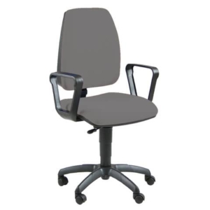Sedia operativa girevole Unisit Jupiter JUBR Eco smart - rivest. Eco grigio scuro - con braccioli - JPQ/BRN/ET