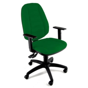 Sedia operativa girevole Unisit Cerere CRSY Eco Smart - rivestimento Eco - verde - CRSY/EV
