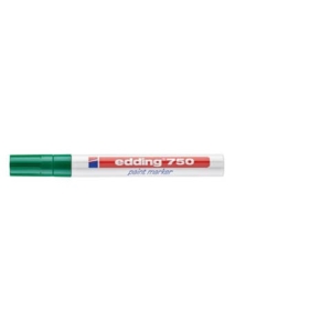 Marcatore a vernice edding 750 punta conica 2-4 mm verde E-750 004
