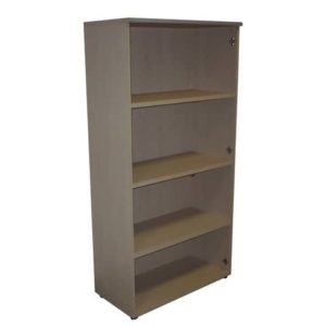 Mobile alto a giorno Frensy EMOTION 3 ripiani doppia larghezza 90x45x180 cm rovere UEMM18