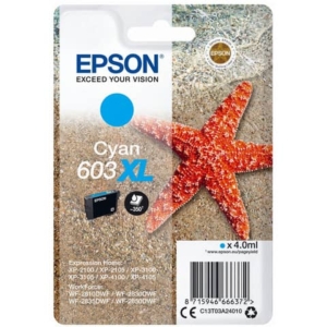 Cartuccia Epson 603 XL ciano C13T03A24010