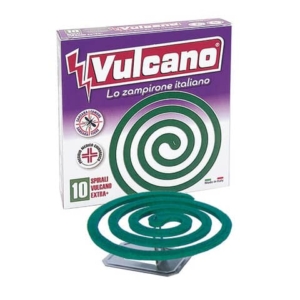 Insetticida zampirone per esterni Vulcano Extra - conf. 10 spirali 18200