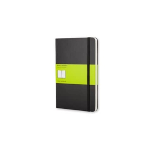 Taccuino a pagina bianca large 13x21 cm copertina rigida Moleskine nero MS-701146