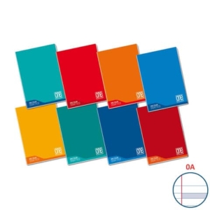 Maxi quaderno One Color Didattico per disgrafia A4 - 100 g/m² - 18+1 ff - A - colori assortiti - 7041