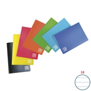 Maxi quaderno One Color A4 - 80 g/m² - 20+1 ff - 1R - colori assortiti - 5573
