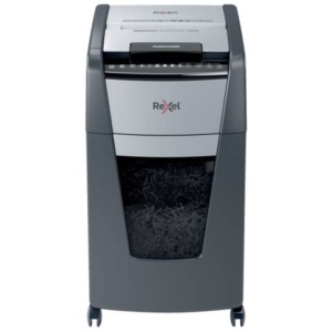 Distruggidocumenti uso frequente Optimum AutoFeed+ 300X EU Rexel P-4 60 L taglio a frammenti 4x26 mm - nero - 2020300XEU