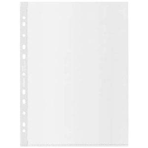 Buste a perforazione universale Esselte Office f.to A4 100% riciclate trasparenti - conf. 100 pezzi - 627493