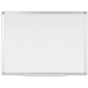 Lavagna magnetica cancellabile Q-Connect bianca smaltata 60x45 cm KF04144