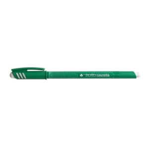 Penna a sfera cancellabile TRATTO Cancellik 1 mm verde F826104