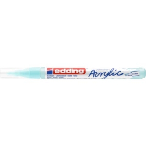 Marcatore acrilico Edding 5300  - punta tonda 1-2 mm tratto fine - azzurro pastello - E-5300 916