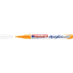 Marcatore acrilico Edding 5300  - punta tonda 1-2 mm tratto fine - giallo-sole -E-5300 906