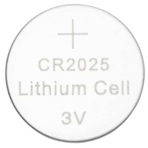 Batterie al litio a bottone 3V Q-Connect CR2025 conf. 4 pezzi in blister - KF14559
