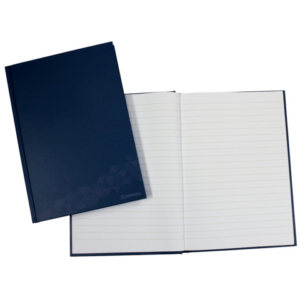 Quaderno cartonato Donau A5 - 70 g/m² - 96 ff - a righe - copertina blu - 330327010