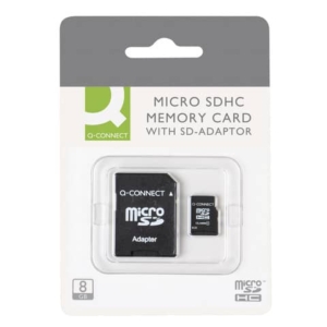 Scheda di memoria in blister Q-Connect Micro SDHC 8 GB KF16011