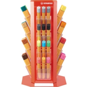 Espositore 480 fineliner Stabilo Point 88® 0,4 mm - colori assortiti - 88/480-01