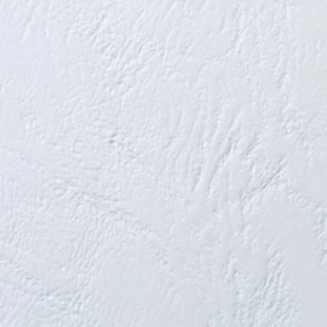 Copertine per rilegatura GBC Leathergrain in cartoncino goffrato a4 bianco  conf da 100 copertine - CE040070