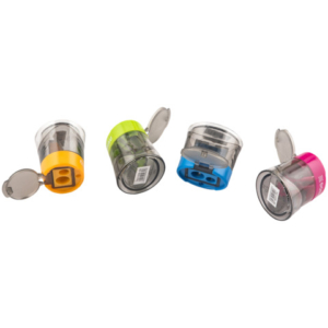 Espositore 12 temperamatite a 2 fori con serbatoio Donau in colori assortiti - 330373912