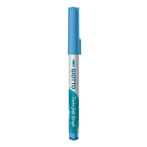 Pennarello punta pennello morbida TURBO BRUSH - conf. 10 pezzi Giotto colori assortiti - F426800