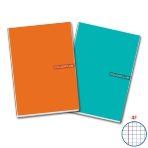 Maxi quaderno Colorclub A4 - 80 g/m² - 20+1 ff - 4F - 5719