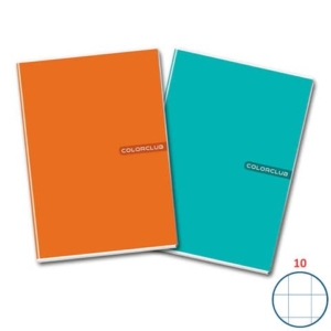 Maxi quaderno Colorclub A4 - 80 g/m² - 20+1 ff - 10M - 5713