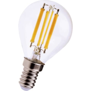 Lampadina LED a filamento minisfera 6W attacco E14 806 lumen luce naturale MKC 4000K - 499048551