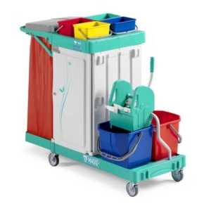 Carrello a 3 reparti Magic Line - 134x65x110 cm TTS 350 safety ML350S0A0A00