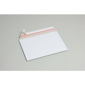 Buste in cartoncino teso bianco apertura lato lungo Cart Pack conf. 100 pz Bong formato A4,2DVD - 543320