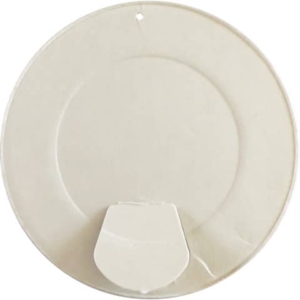 Coperchi bianchi 5/7 oz (Ø70xH.10 mm) Dopla Professional per bicchieri in carta+PE conf. 50 pz - 28103